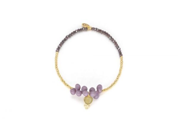 SCHMÜCKSTÜCK Armband Fine Jewelry Drops Lilac